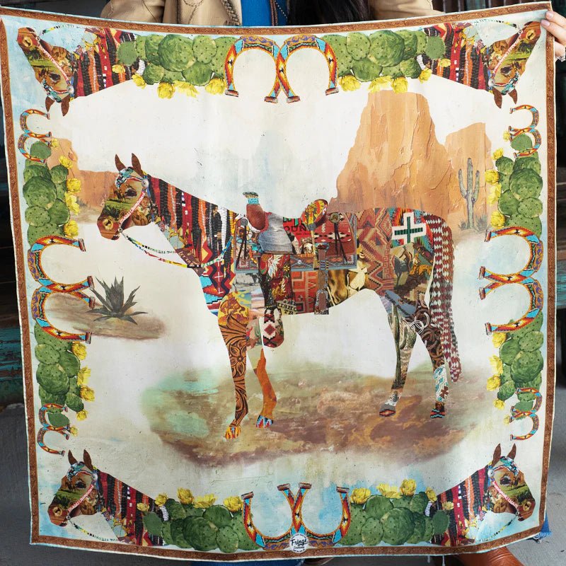 Haute Horse Wild Rag by Fringe Scarves - Apparel Fringe Scarves