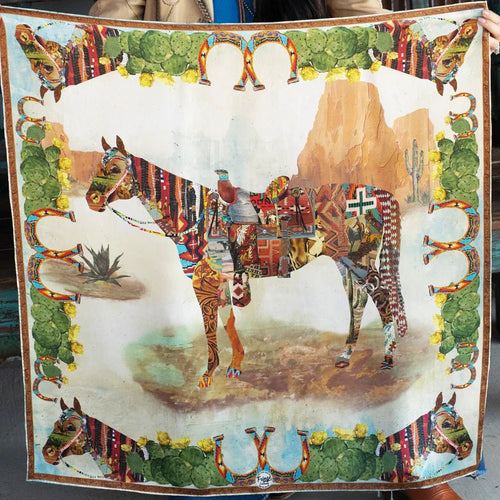 Haute Horse Wild Rag by Fringe Scarves - Apparel Fringe Scarves