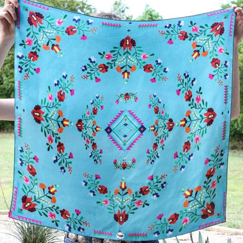 Fiesta Wild Rag by Fringe Scarves - Apparel Fringe Scarves