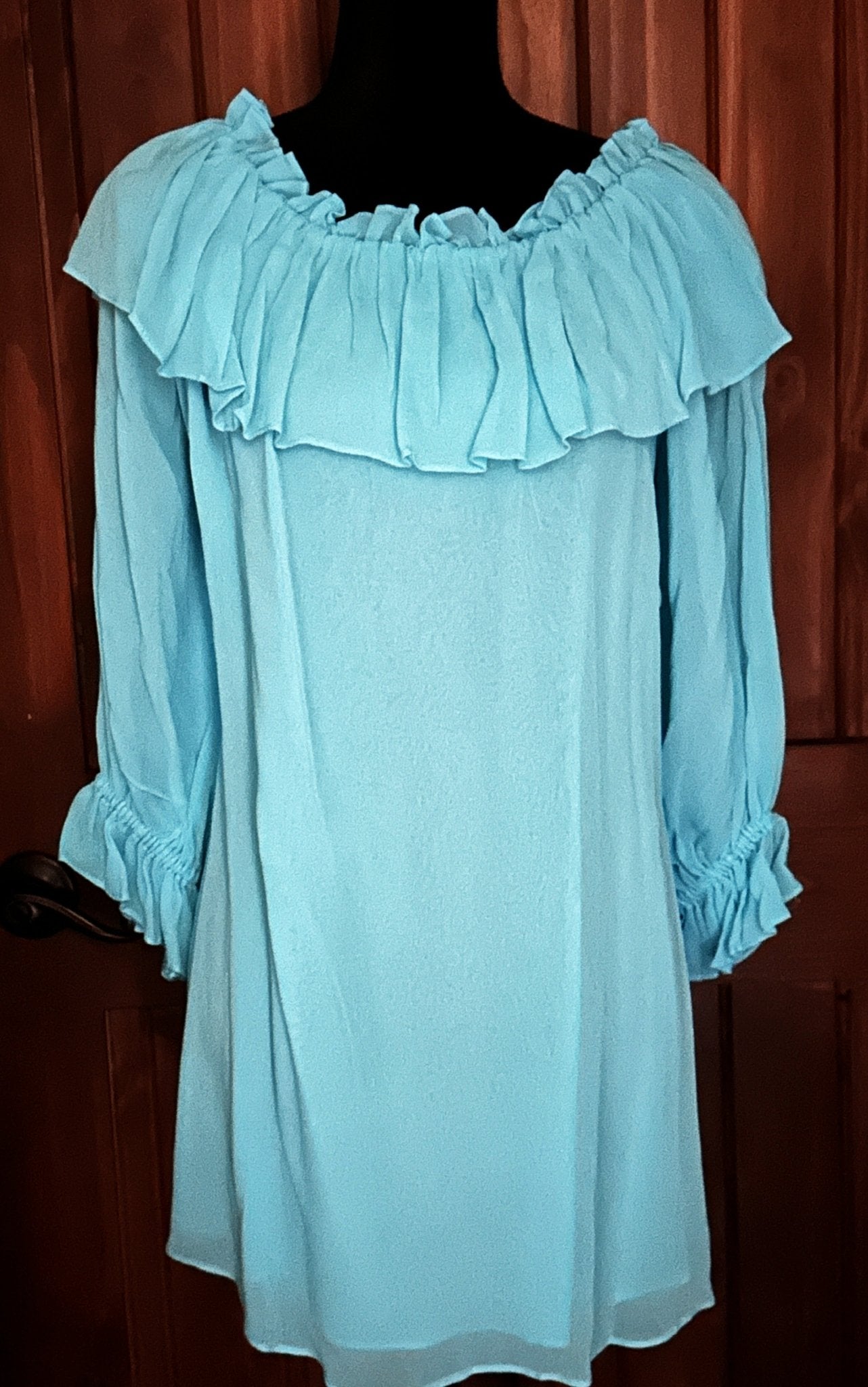 Vintage Collection Turquoise Tunic - Apparel Rockin' M Leathers
