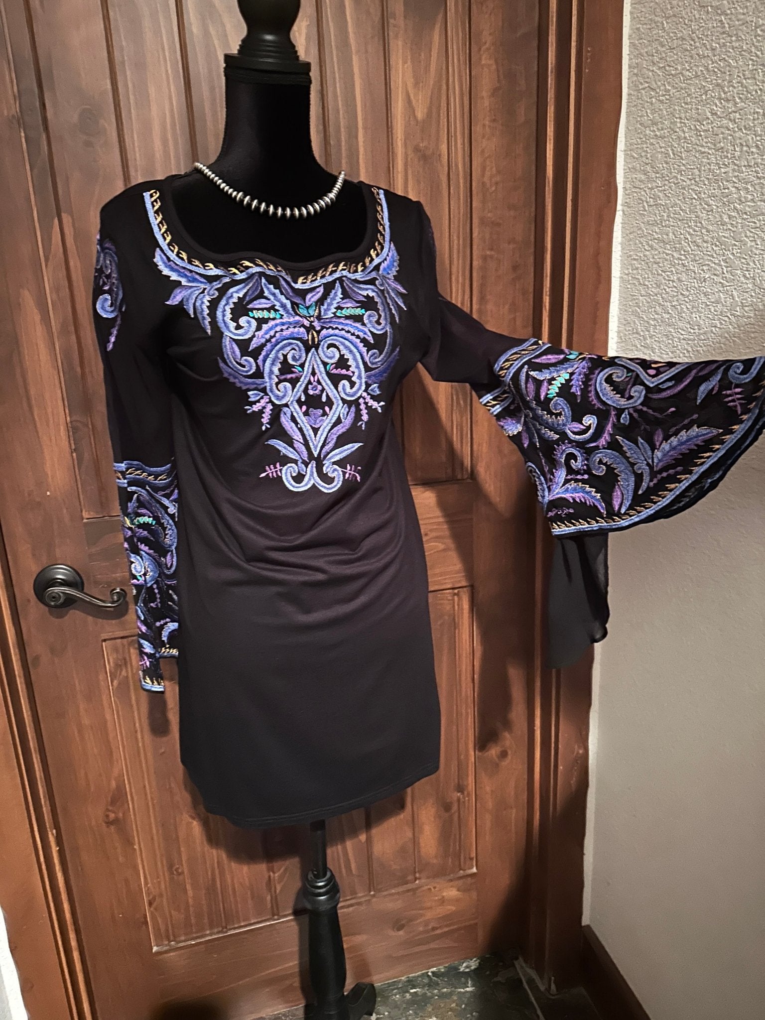 Vintage Collection Embroidered Tunic - Apparel Rockin' M Leathers