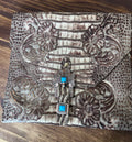Rockin' M Leathers Wristlet/Clutch Handbag - Handbag Rockin' M Leathers