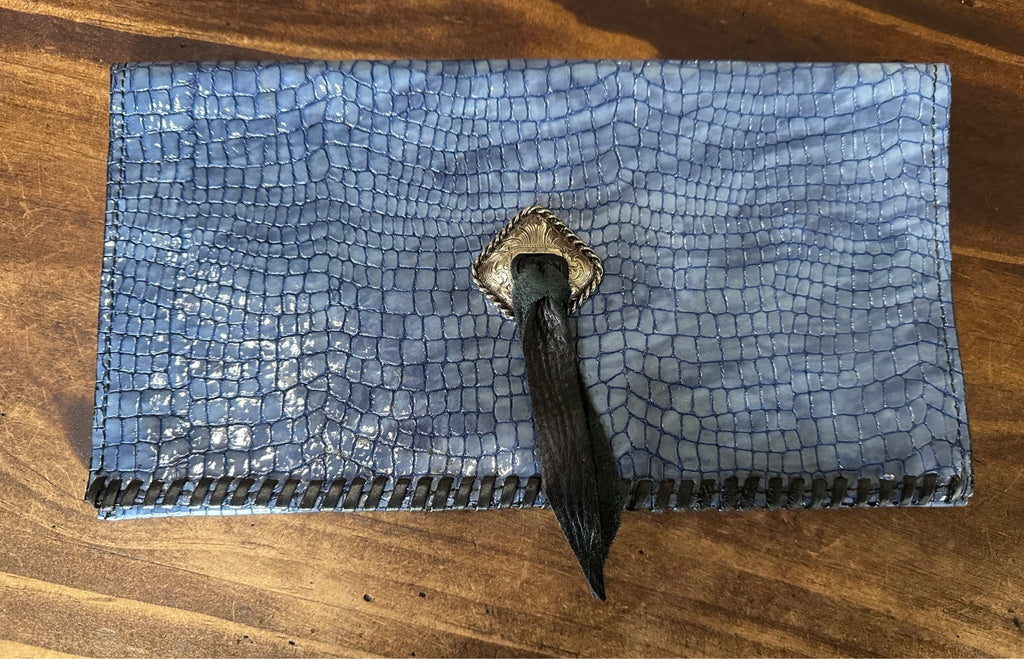 Rockin' M Leathers Wristlet/Clutch Handbag - Handbag Rockin' M Leathers