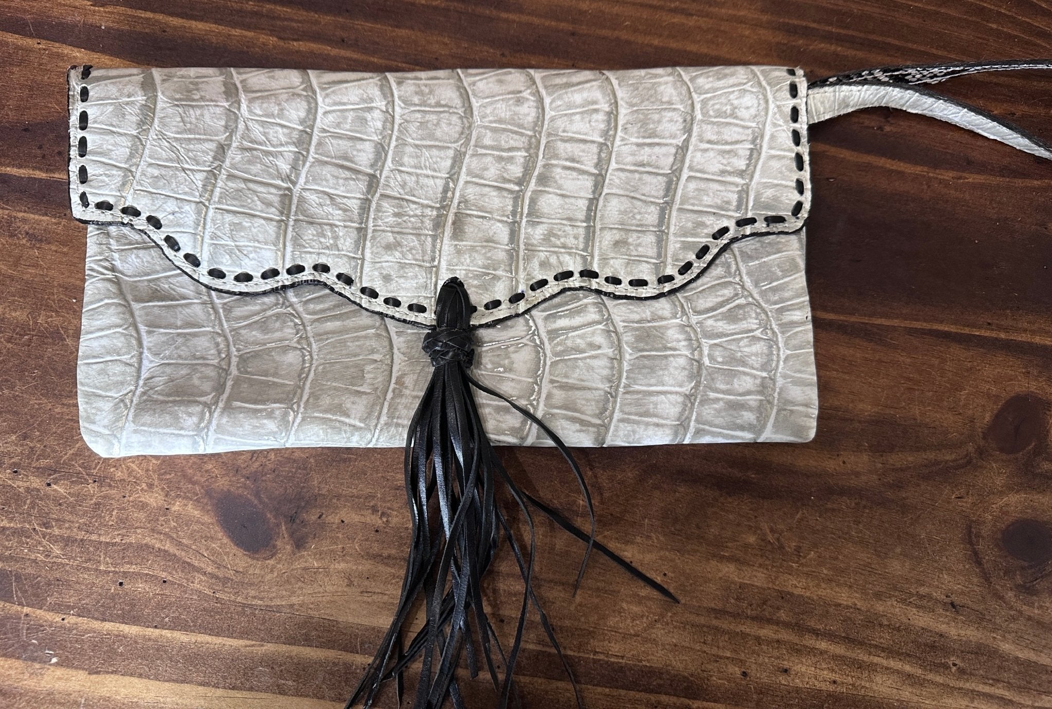 Rockin' M Leathers Wristlet/Clutch Handbag - Handbag Rockin' M Leathers