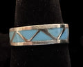 Sterling Silver and Turquoise Navajo Ring by Roger Morgan - Native American Jewelry