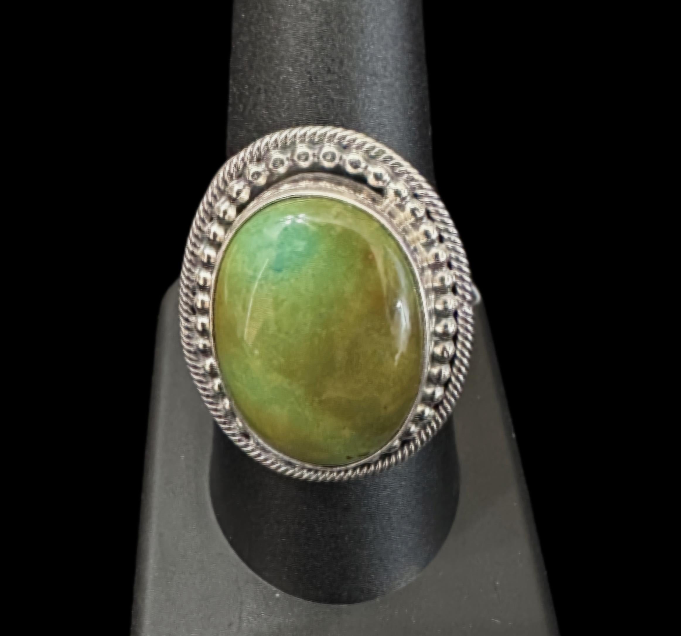 Sterling Silver Turquoise Ring by Danny Henio
