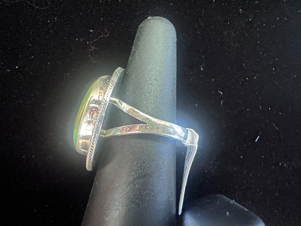 Sterling Silver Turquoise Ring by Danny Henio