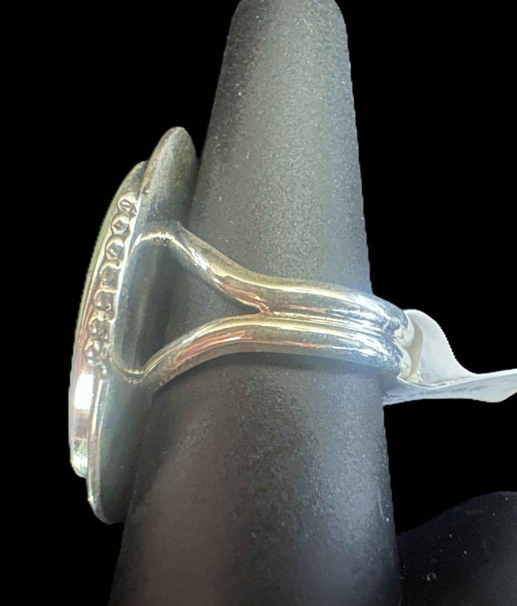 Sterling Silver Thunder Mountain Turquoise Ring - Native American Jewelry Thunder Mountain
