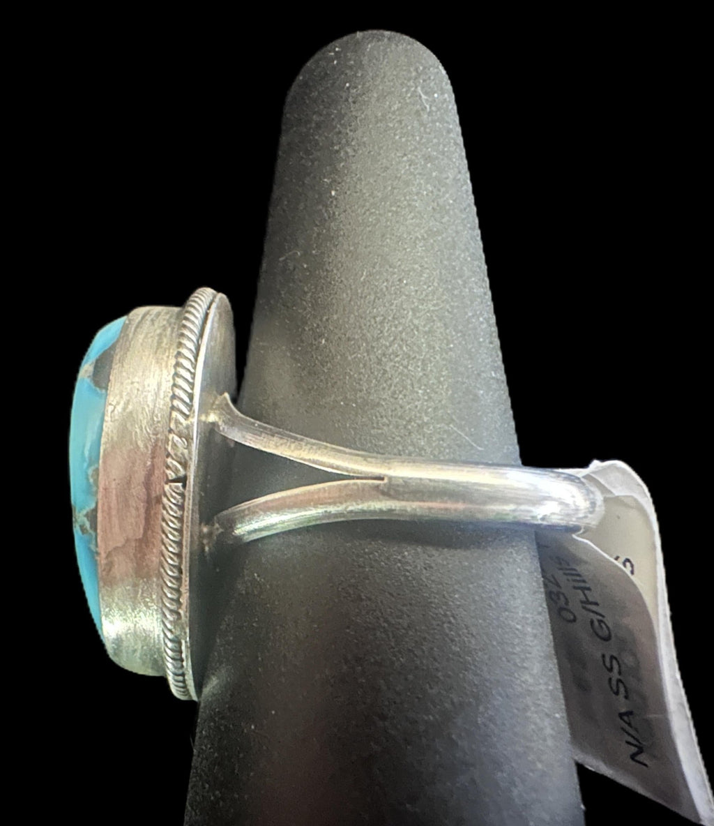Sterling Silver Golden Hills Ring by Scott Skeets - Native American Jewelry Scott Skeets