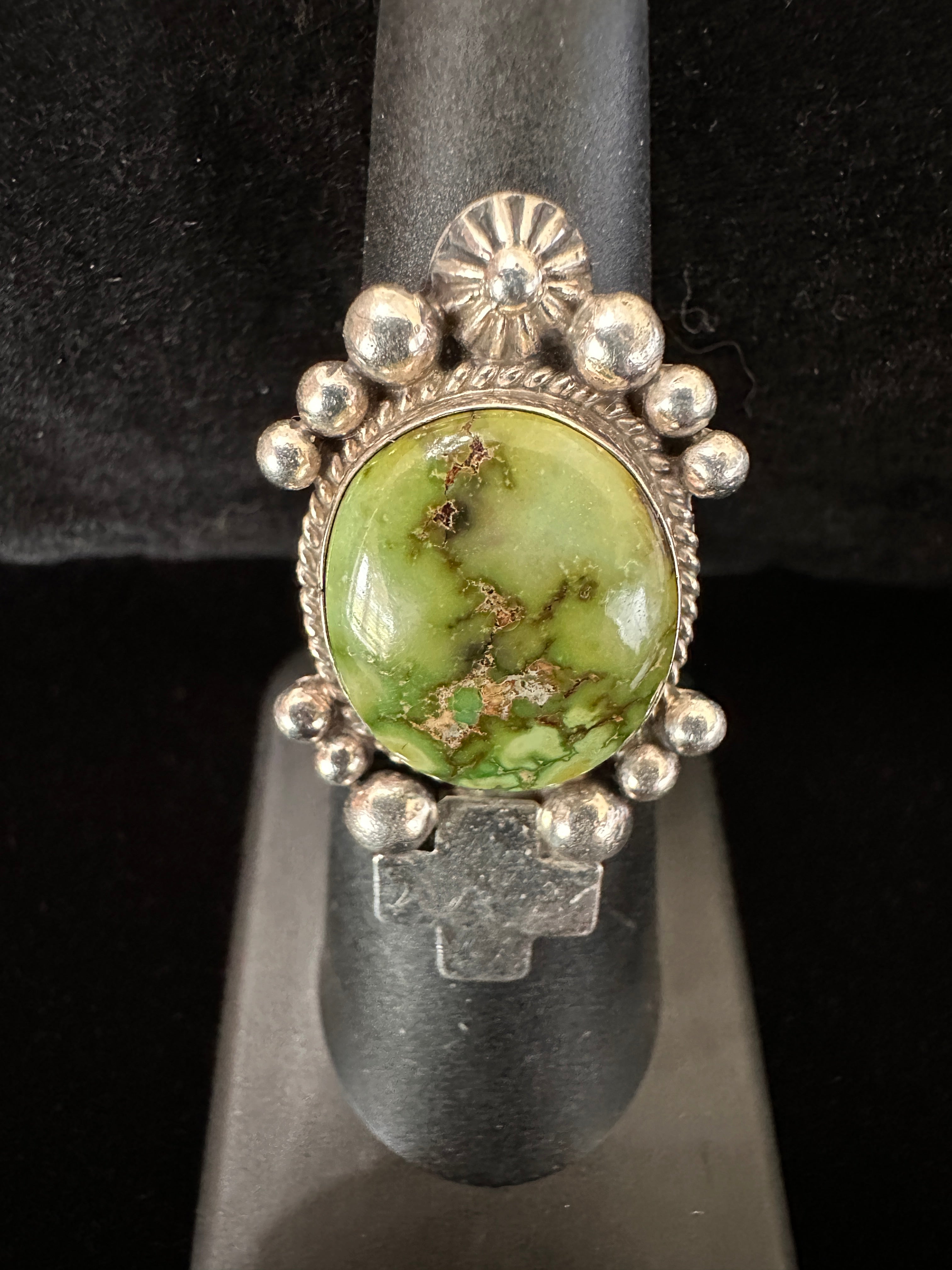 Sterling Silver & Sonoran Gold Cross Ring by EM Linkin