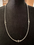 Sterling Silver Navajo Pearl Necklace