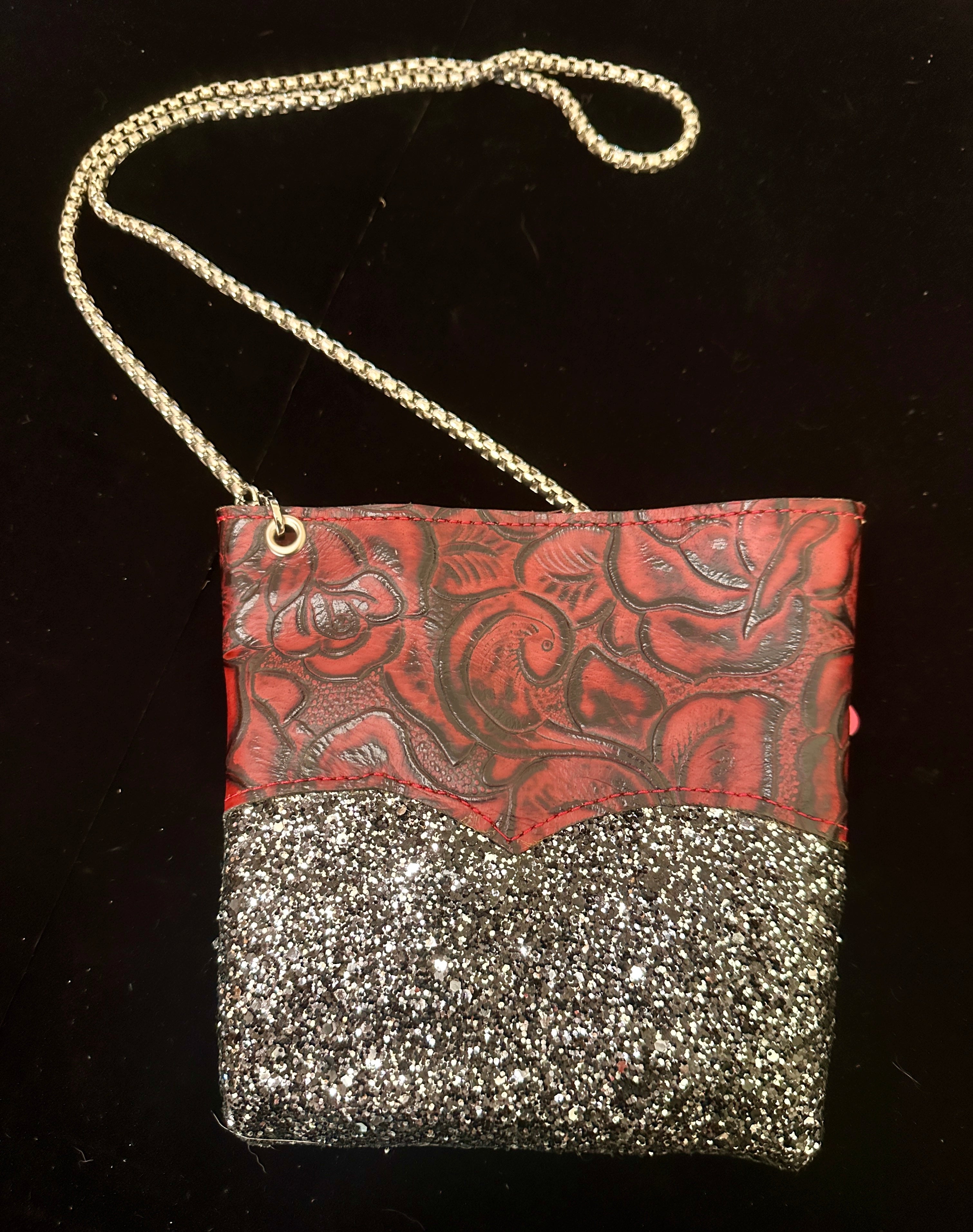 Small Leather & Chain Strap Fashion Purse