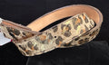 Cowhide Cheetah Fashion Belt by Rockin' M Leathers - Belts Rockin' M Leathers