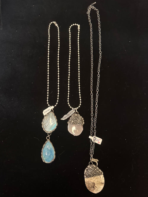 Fashion Stones & Chain - Costume Jewelry Rockin' M Leathers