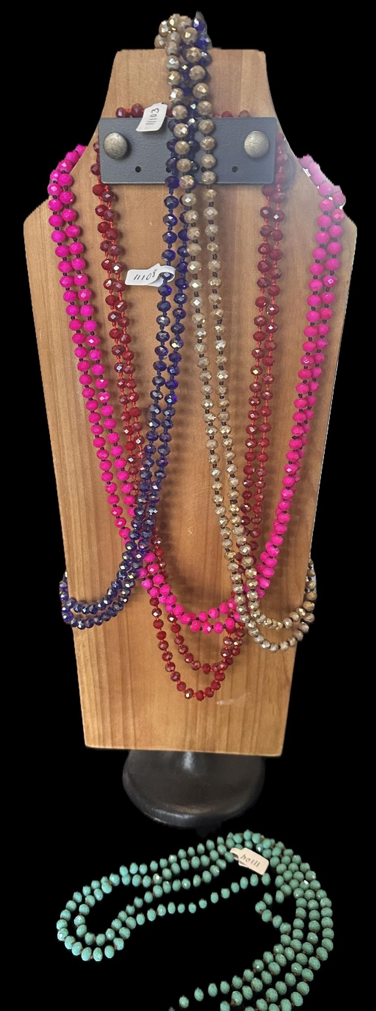 Fashion Strand Beads – 60" Single Color Strands - Costume Jewelry Rockin' M Leathers