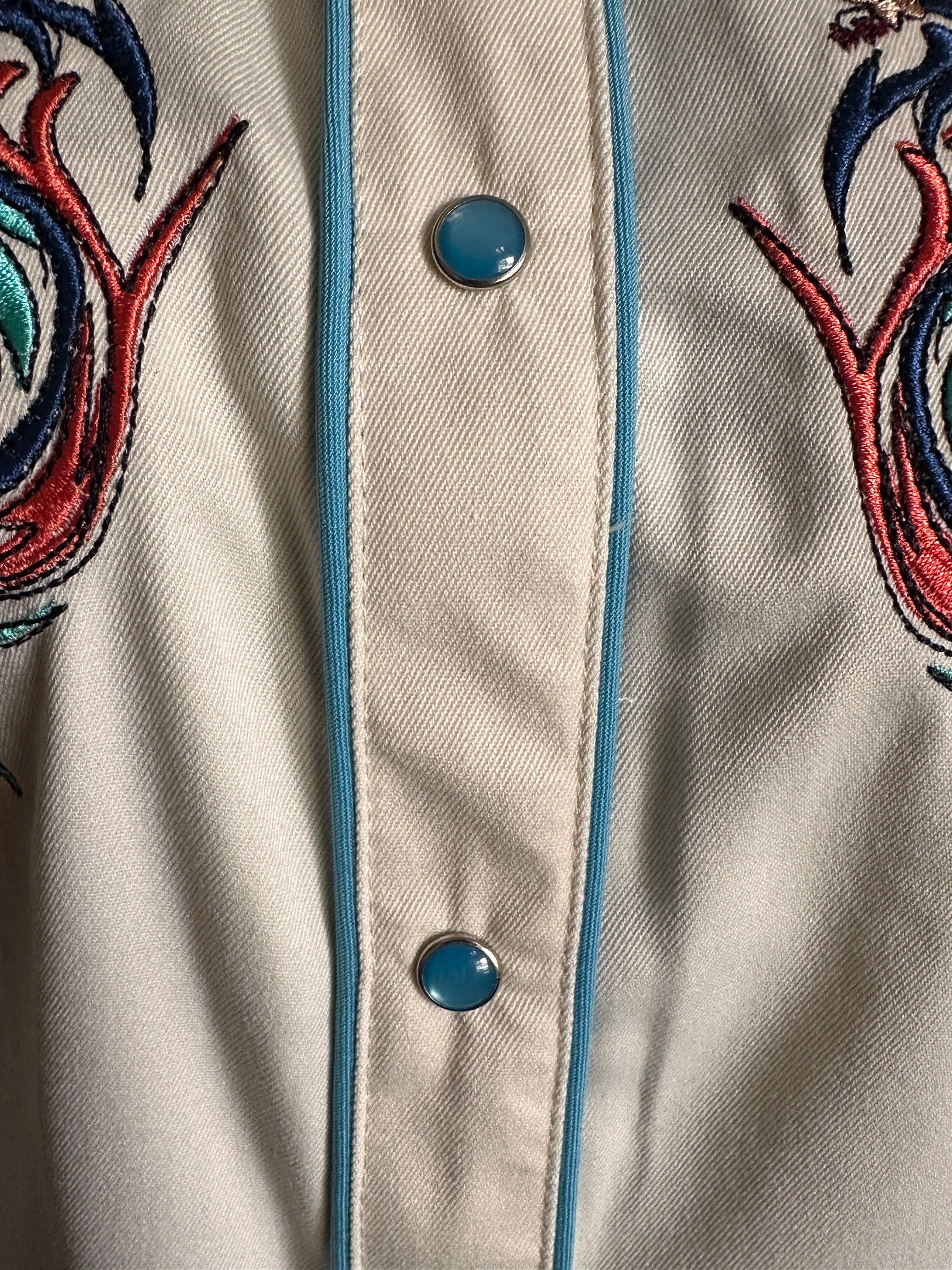 Scully Embroidered Horse Western Blouse - LAST ONE!