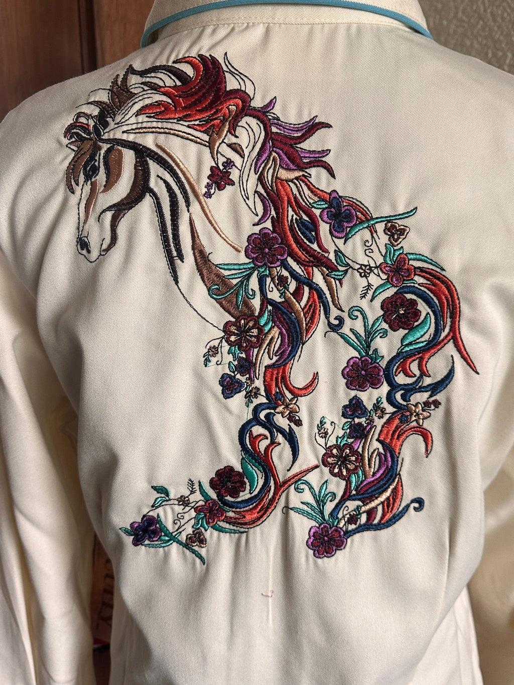 Scully Embroidered Horse Western Blouse - LAST ONE! - Apparel Scully