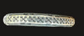 Navajo Heavyweight Sterling Silver Stacker Cuff with Crossed Arrows by Sunshine Reeves - Native American Jewelry Sunshine Reeves