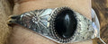 Sterling Silver & Black Onyx Bracelet By Renee Yazzie - Native American Jewelry Renee Yazzie