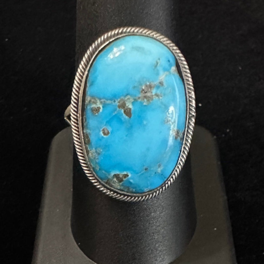 Sterling Silver Golden Hills Ring by Scott Skeets - Native American Jewelry Scott Skeets
