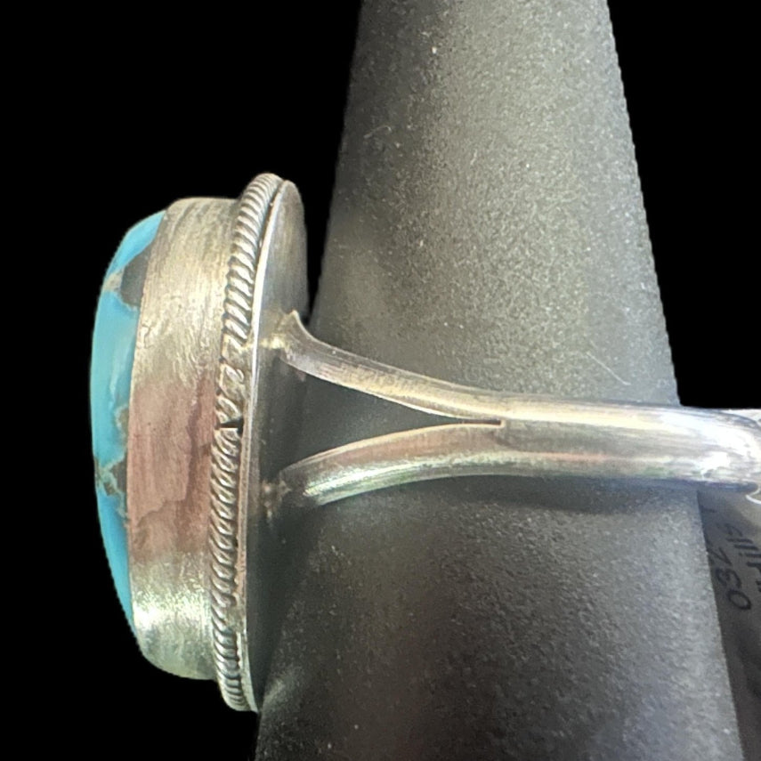 Sterling Silver Golden Hills Ring by Scott Skeets - Native American Jewelry Scott Skeets