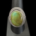 Sterling Silver Turquoise Ring by Danny Henio - Native American Jewelry Danny Henio