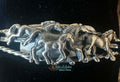 Sterling Silver & Kingman Turquoise Horse Bracelet by Bobby Platero - Native American Jewelry Bobby Platero