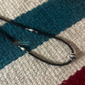 Sterling Silver and Black Onyx 18-20" Necklace by Michelle Jameson - Native American Jewelry Michelle Jameson