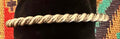 Vintage Navajo Sterling Silver Stacker Small Twist Bracelet - Native American Jewelry Rockin' M Leathers