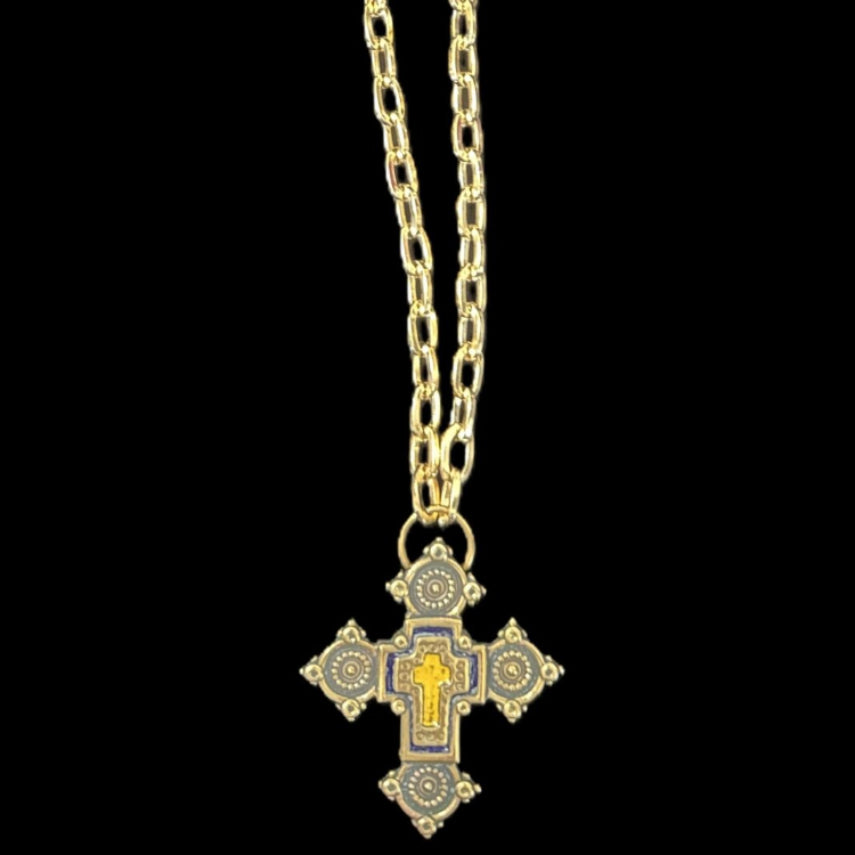 Vintage to Vogue Designs Cross - Costume Jewelry Rockin' M Leathers