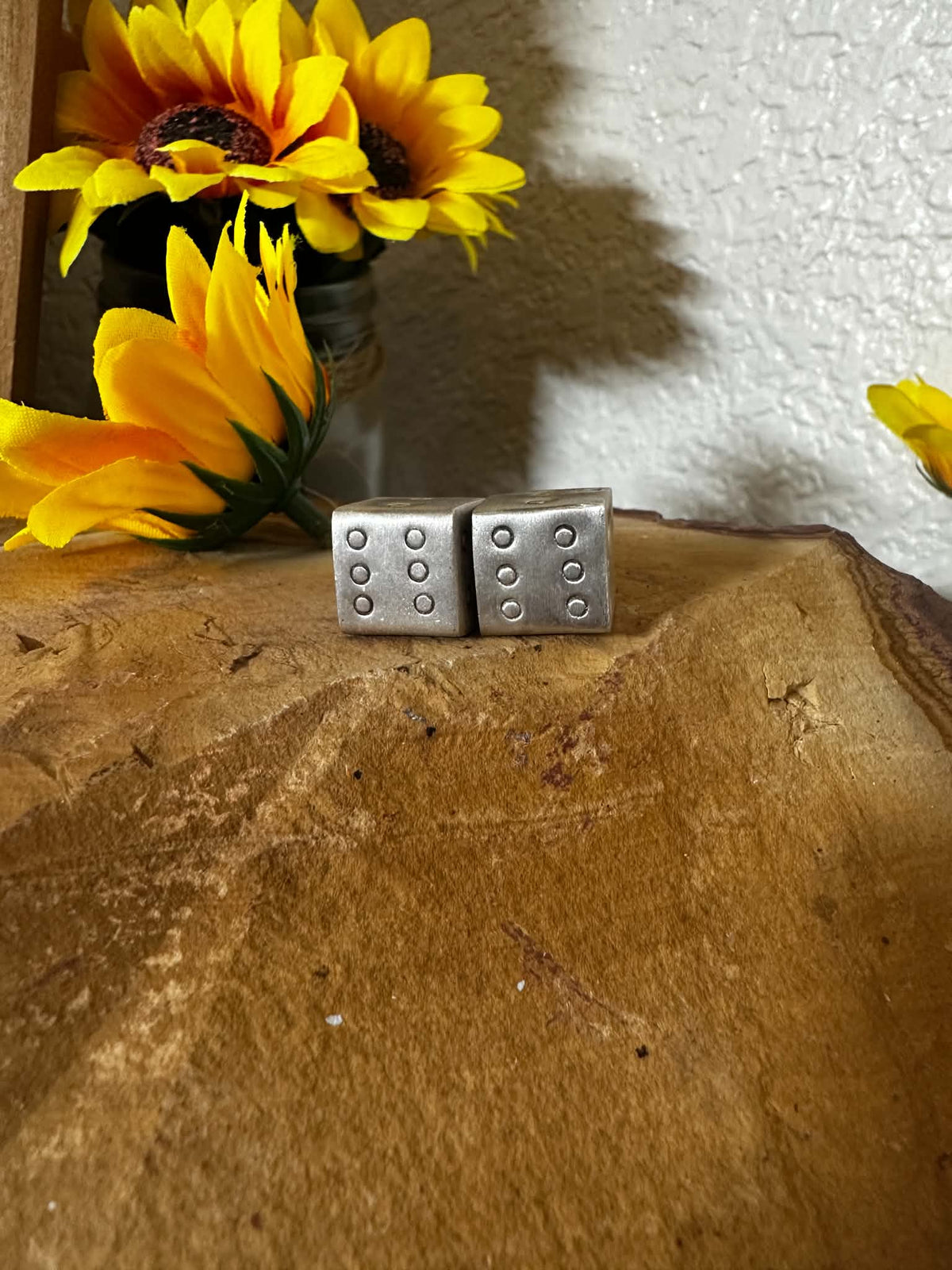 Sterling Silver Navajo Dice Video